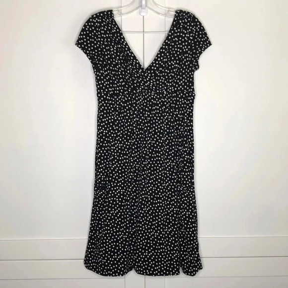 ADRIANNA PAPELL Polka Dot Dress - Picture 1 of 7